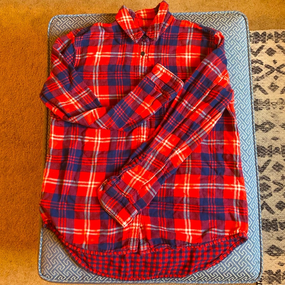 Madewell Plaid Flannel shirt
